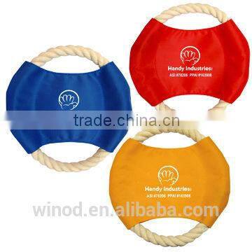 Fashion sport pet toys professional cloth frisbee