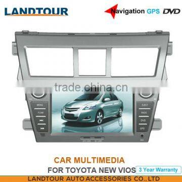 Car multimedia Navigation GPS DVD for toyota NEW Vios CE FCC ROHS