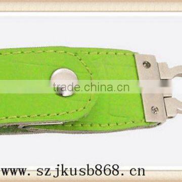 New products beautiful oem leather usb pen drives