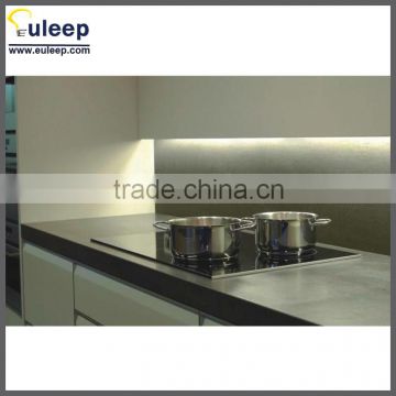 Multilateral LED cabinet light export to Canada, coner installation,aluminum +PC,300mm,using for kitchen