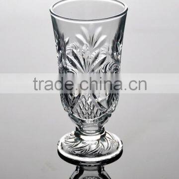 WHITE AND CHEAP GLASS JUICE CUP