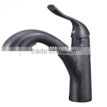 Oil Rubbed Bronze Commercial American Style Pull Out Kitchen Faucet 8642-ORB