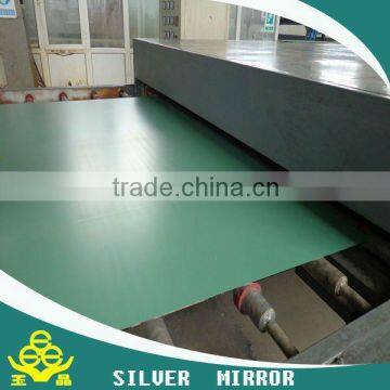 4mm green glass mirror, bathroom design mirror ,China mirror factory