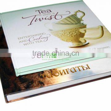 Fashion art paper brochure custom hardcover book