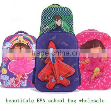 3D EVA school bag for girl