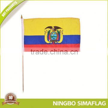 Good service factory directly advertising hand held scrolling banner flag