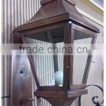 Iron and Glass Hanging Lantern