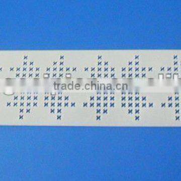 Laser cutting stencil/plastic template