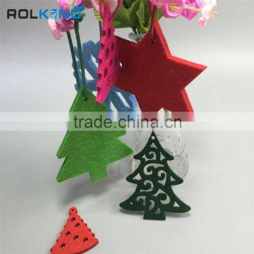 animal shape christmas decoration felt tree decoration