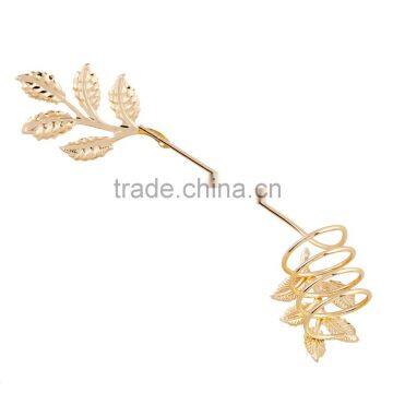 Double Maple Leaf Simple Knuckle Rings For Women Finger Decoration photo-3