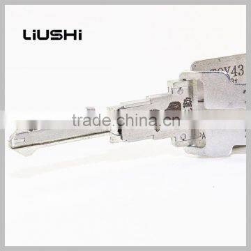 Locksmith Tool TOY43 Car Door Locks Pick 2-in-1 Tool Lishi Decoder Lishi 2 in 1locksmith Tools photo-2