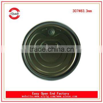Wholesale Full Open 307# Tinplate Easy Open End for Canned Bean photo-2