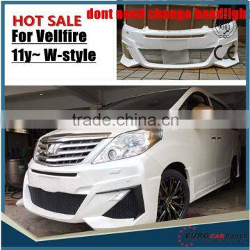 NEW ARRIVAL!Vellfire 11y~ W-style Body Kit Fit for Toyota VEL~ W-style photo-2