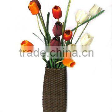 Delicate Plastic Rattan Vase