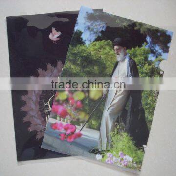 OEM PP folder, A4 size L shaped file folders