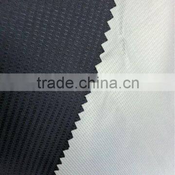 100%polyester jacquard pongee fabric with pu coating for jackets