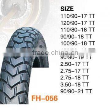 2015 new pattern tyre casing chinese motorcycle tubeless tire 100/90-18