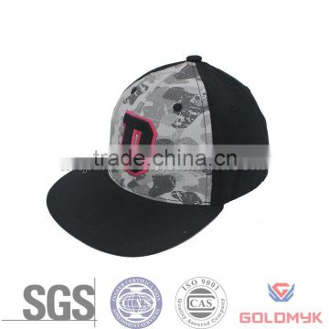 SGS ISO certificate snapback cap with logo