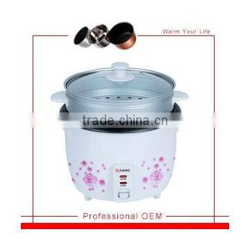 1.8L Good Drum Rice Cooker With Aluminum Steamer photo-2
