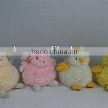 Cute plush animal easter duck&rabbit