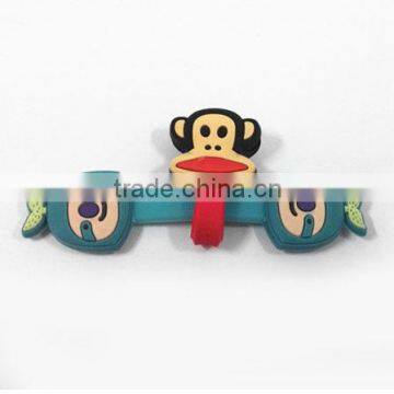 Yiwu Suppliers Cartoon Cute Earphone Soft PVC Coil Winder