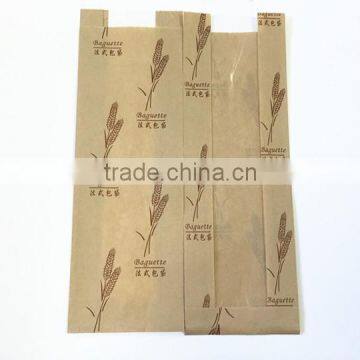 Custom Printed Brown Bread Paper Bags With PP Window photo-3