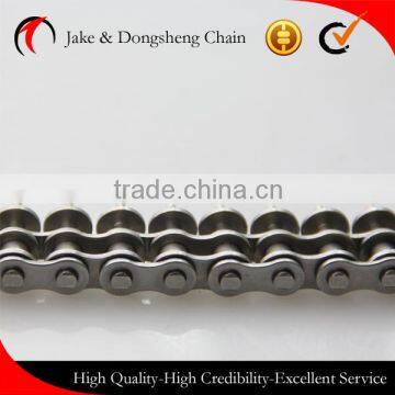 Special 3 Layers Short Pitch Conveyor Chains With Circle Attachments and Extended Pins
