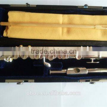 Cupronickel Body Piccolo With Silver Plated Keys and Body photo-2