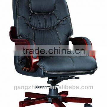 rattan swivel wood boss chair ,Antique wood swivel chairAB-287
