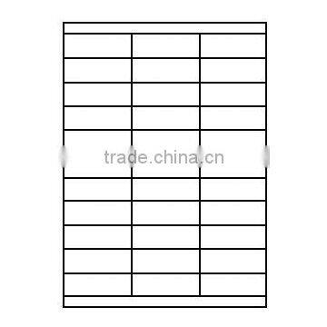 Self Adhesive White Address Label 70x25mm