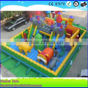 Big Inflatable Bouncy Castle Combo For Kids