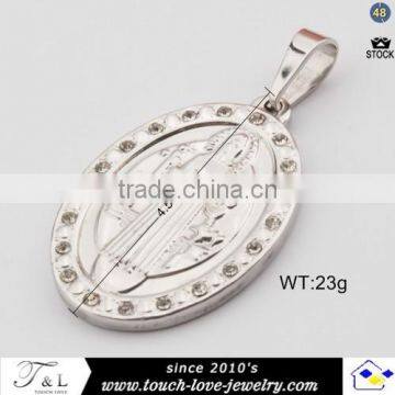 316l Stainless Steel Pendant Chrm Virgin Mary Pendant photo-2