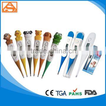 Cartoon digital thermometer CE