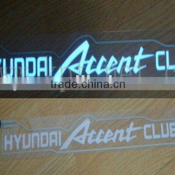 el Car Sticker Making Material and Technology