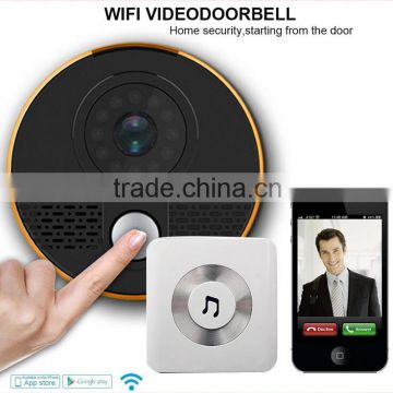 Kingoneto Access Control Password Unlock Video Intercom Door Bell Camera Wifi Wireless