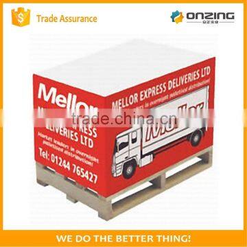 Custom 4 Sides Printed Cubic Paper Wooden Pallet Notepad photo-6