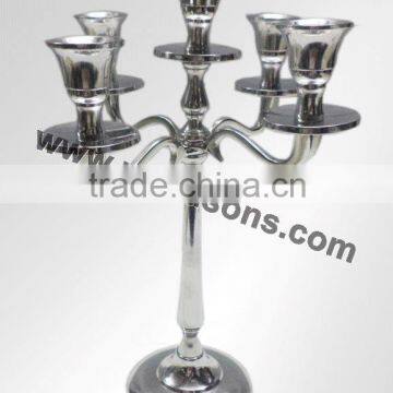 Home Aluminium Candelabra