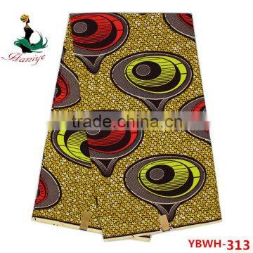Green African Wax Prints Fabric for Women Ankara Dress Clothing Holland Wax photo-6