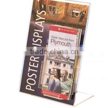 A4 Poster Holder with Leaflet Dispenser