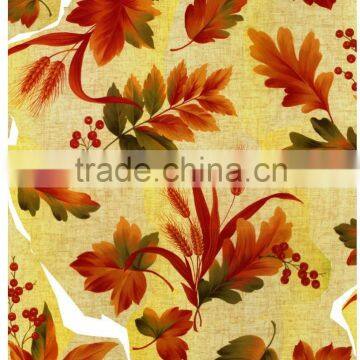 2015 Newest printed flowers melon pattern design tablecloth