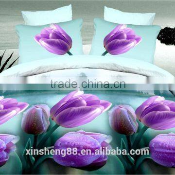 3D High Quality Cotton Reactive Print Manufacturer Bedding Set