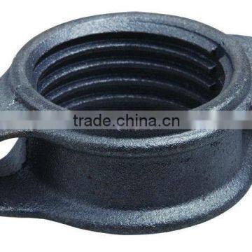 Cast iron formwork shoring prop nut with handle