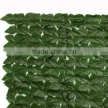 Wholesale cheap artificial leaf fence artificial laurel leaves