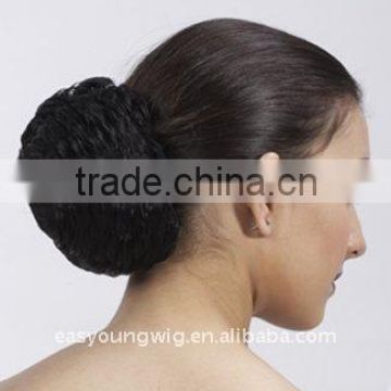 Wedding products, hair chignon,curly bun hairpieces