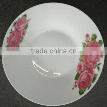 New cheap ceramic soup plate , custom China supplier dinnerware plates /dishes