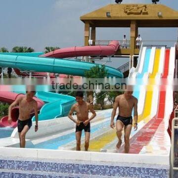 Large outdoor water park tube slides for sale