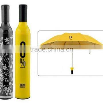 umbrella in wine cases