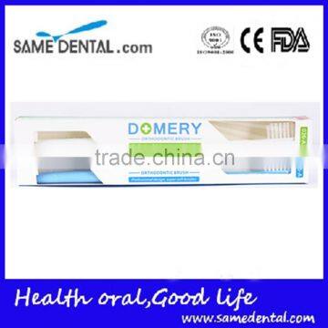 New orthodontic dental toothbrush 2pcs oral care kit