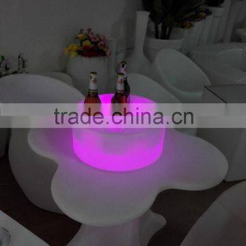 Plastic acrylic led ice bucket wholesale, ice bucket plastic, led champagne bucket