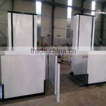 Top Quality! Hydraulic Wheelchair Lifts With the Upper Door